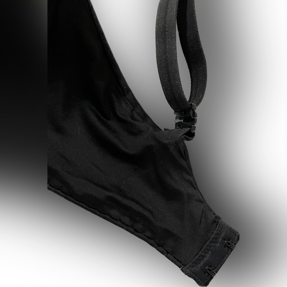 🖤🖤 Sexy Black VS Victoria’s Secret Bra 34DDD Rhinestones Bottom Row Front 🖤🖤 - Picture 6 of 7